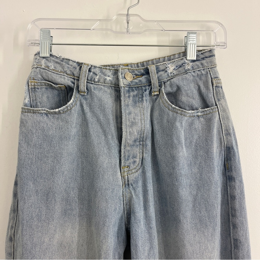 shein light blue jeans